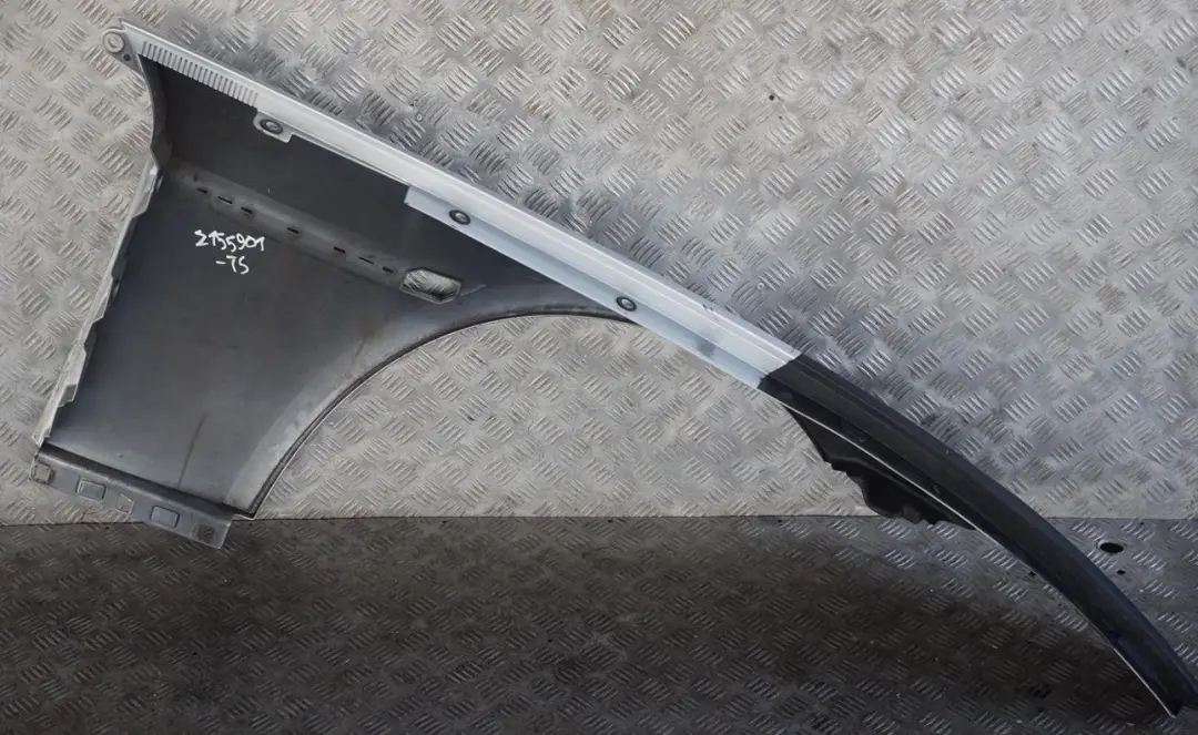BMW 6 E63 E64 Front Left Wing Fender Side Panel N/S Titansilber Silver - 354 - SKU 2155901-TS - Part number 2155901