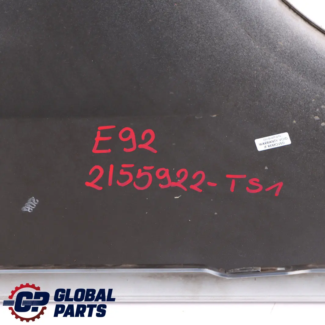 BMW 3 Series 1 E92 Side Panel Fender Wing Front Right O/S Titansilber Silver - SKU 2155922-TS1 - Part number 2155922