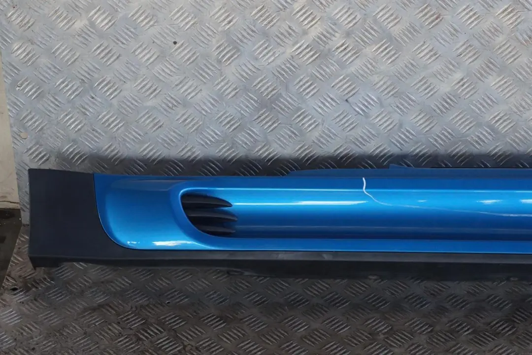 Right Door O/S Sill Skirt Side Cover Trim Laser Blue to BMW MINI Cooper R56 JCW with Part number 2156420 BMW MINI Cooper R56 JCW Right Door O/S Sill Skirt Side Cover Trim Laser Blue - SKU 2156420-LAB - Part number 2156420