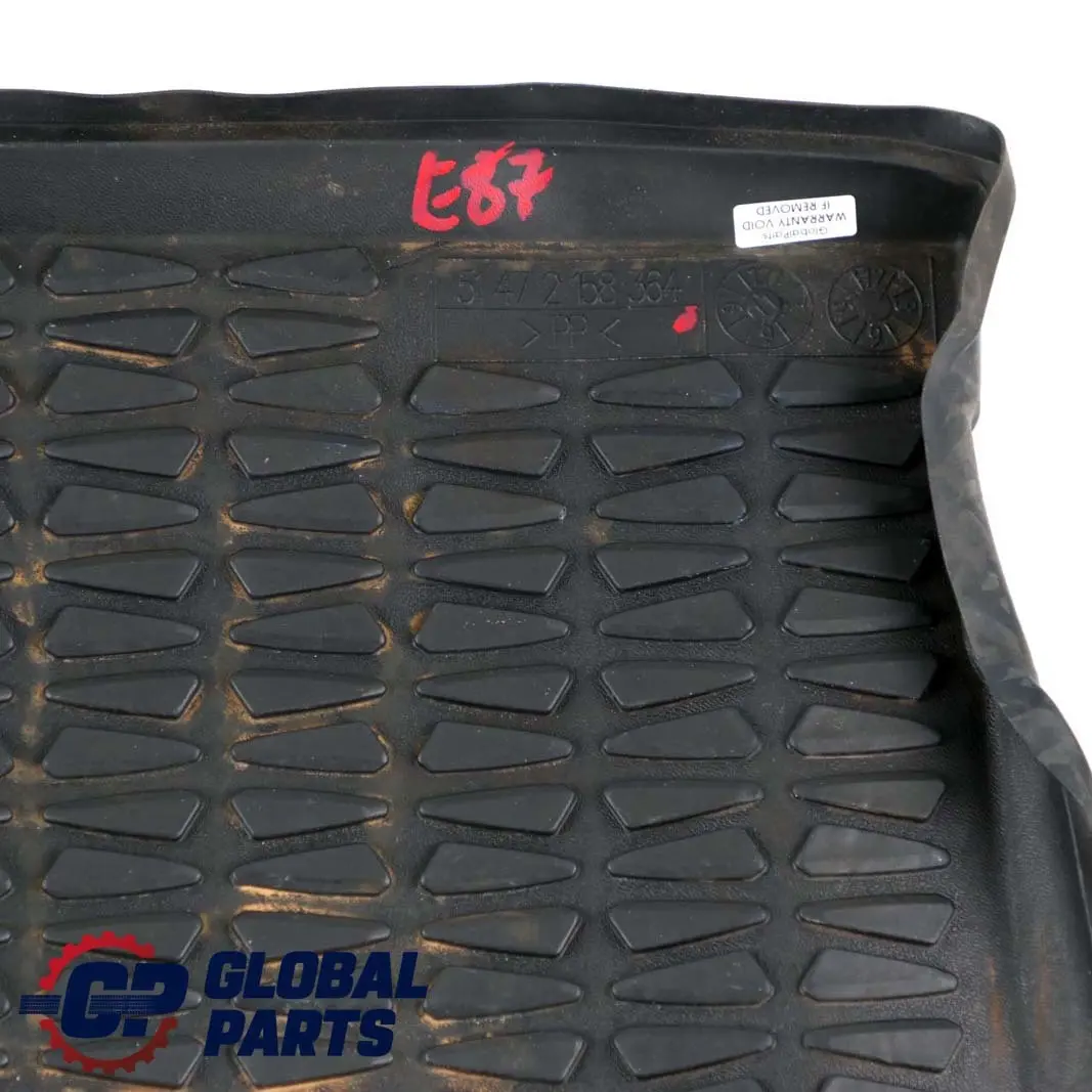 BMW X1 Series E84 Fitted Boot Trunk Luggage Compartment Rubber Mat - SKU 2158364 - Part number 2158364