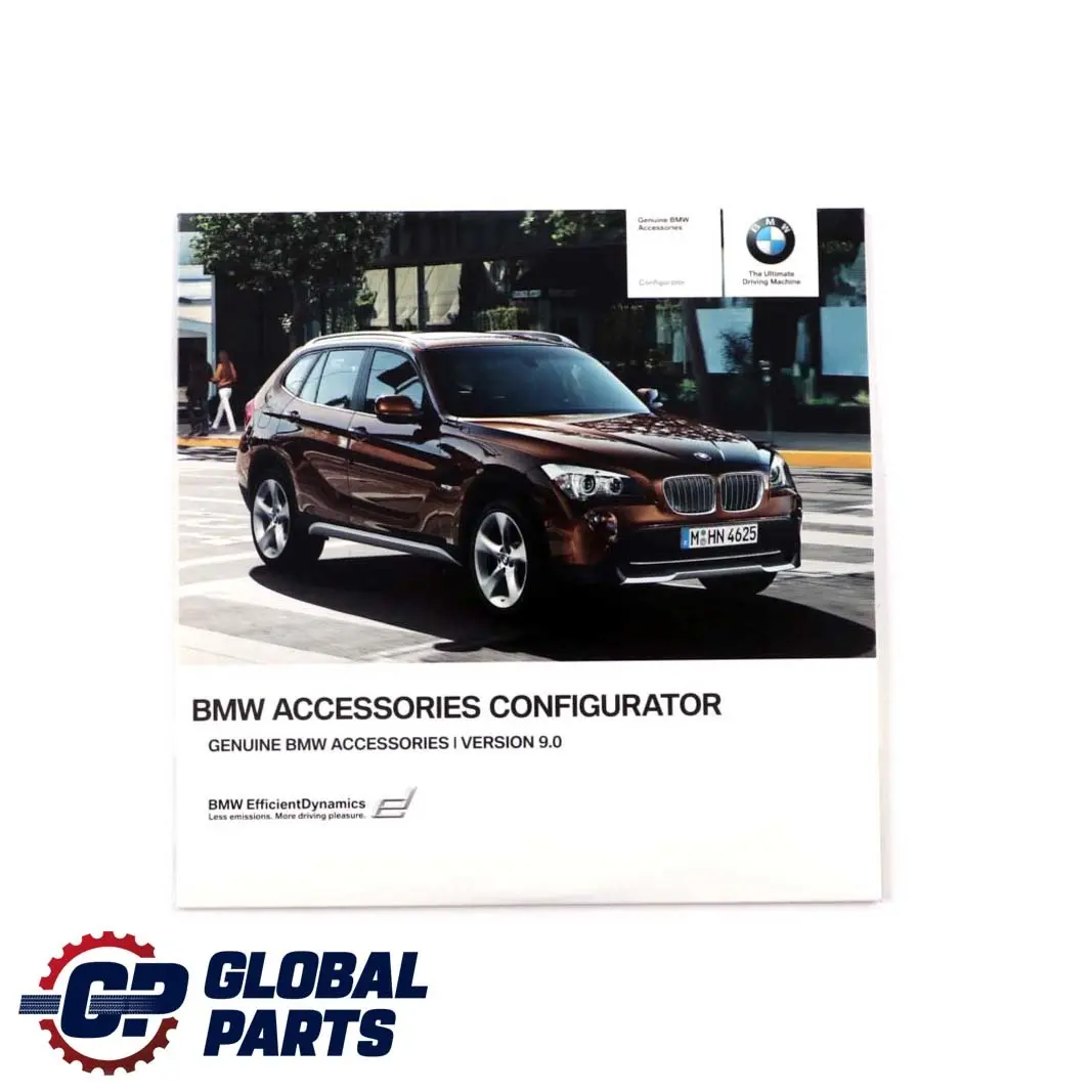 Welcome Pack With Accessories Configurator Disc Version 9.0 to BMW with Part number 2163607 BMW Welcome Pack With Accessories Configurator Disc Version 9.0 - SKU 2163607 - Part number 2163607