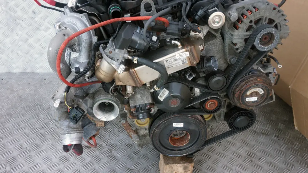 BMW 1 Series E81 E87 LCI 123d Complete Engine N47S N47D20D New Timing WARRANTY - SKU 2166952-3 - Part number 2166952