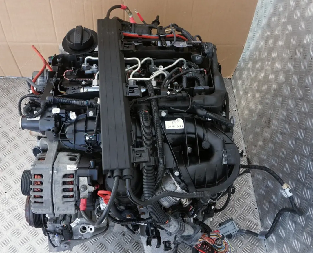 BMW 1 E81 E87 LCI 123d Kompletter Motor N47S N47D20D Neue Steuerkette GARANTIE - SKU 2166952-3 - Teilenummer 2166952