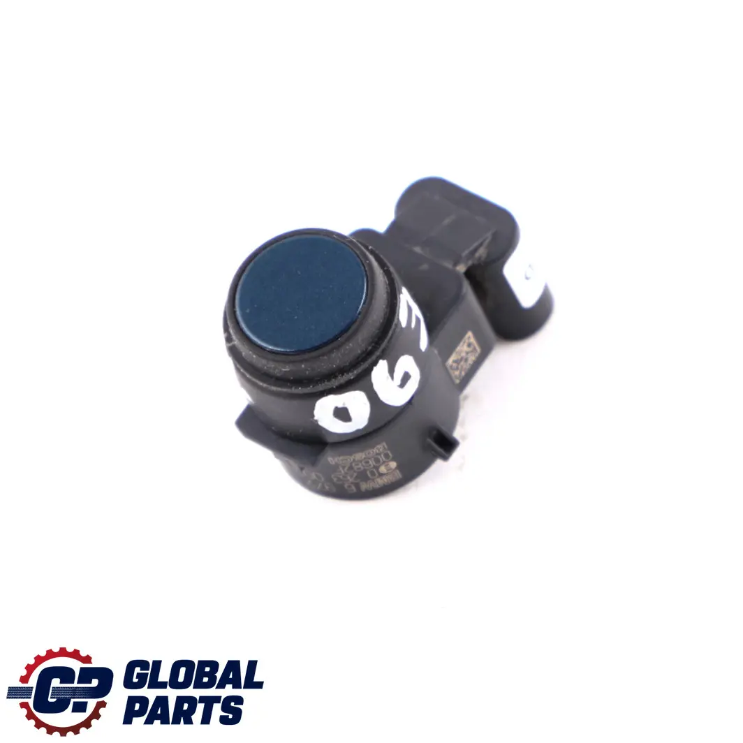 BMW E87 E90 E92 Capteur de stationnement Ultrasonique Bleu Egée Métallisé - 336 - SKU 2180146-ABL - Numéro de pièce 2180146