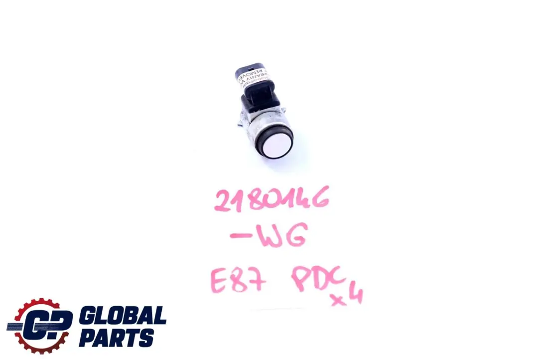 BMW E87 E90 PDC Détecteur de parc à ultrasons Or blanc - SKU 2180146-WG - Numéro de pièce 2180146
