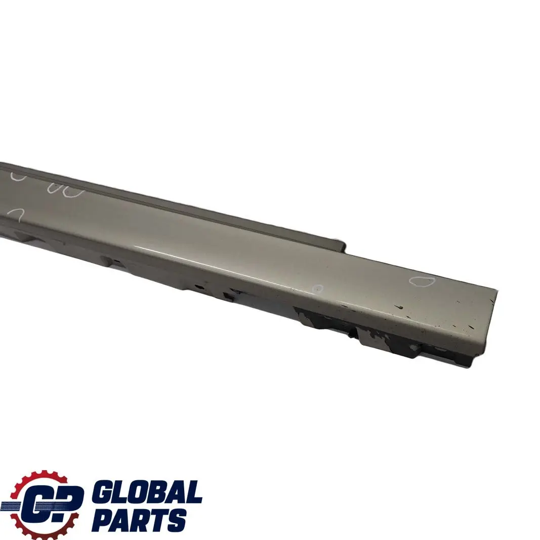 BMW 5 Series F10 F11 Door Sill Cover Skirt Panel Right O/S Kashmir Silver - A72 - SKU 2209828-KAS - Part number 2209828