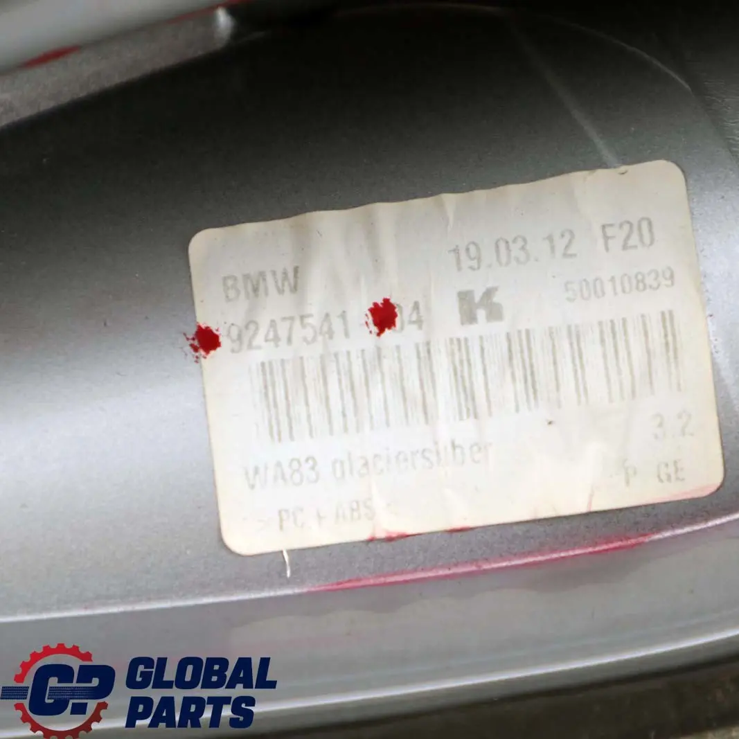BMW 1 3 Series F20 F21 F31 Empty Housing Roof Antenna Glacier Silber Silver A83 - SKU 2218150-GSB - Part number 2218150