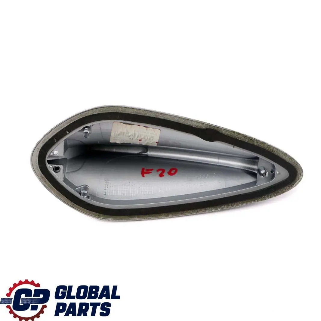 BMW F20 F21 F31 Alloggiamento vuoto Antenna sul tetto Glacier Silber Silver A83 - SKU 2218150-GSB - Numero di parte 2218150