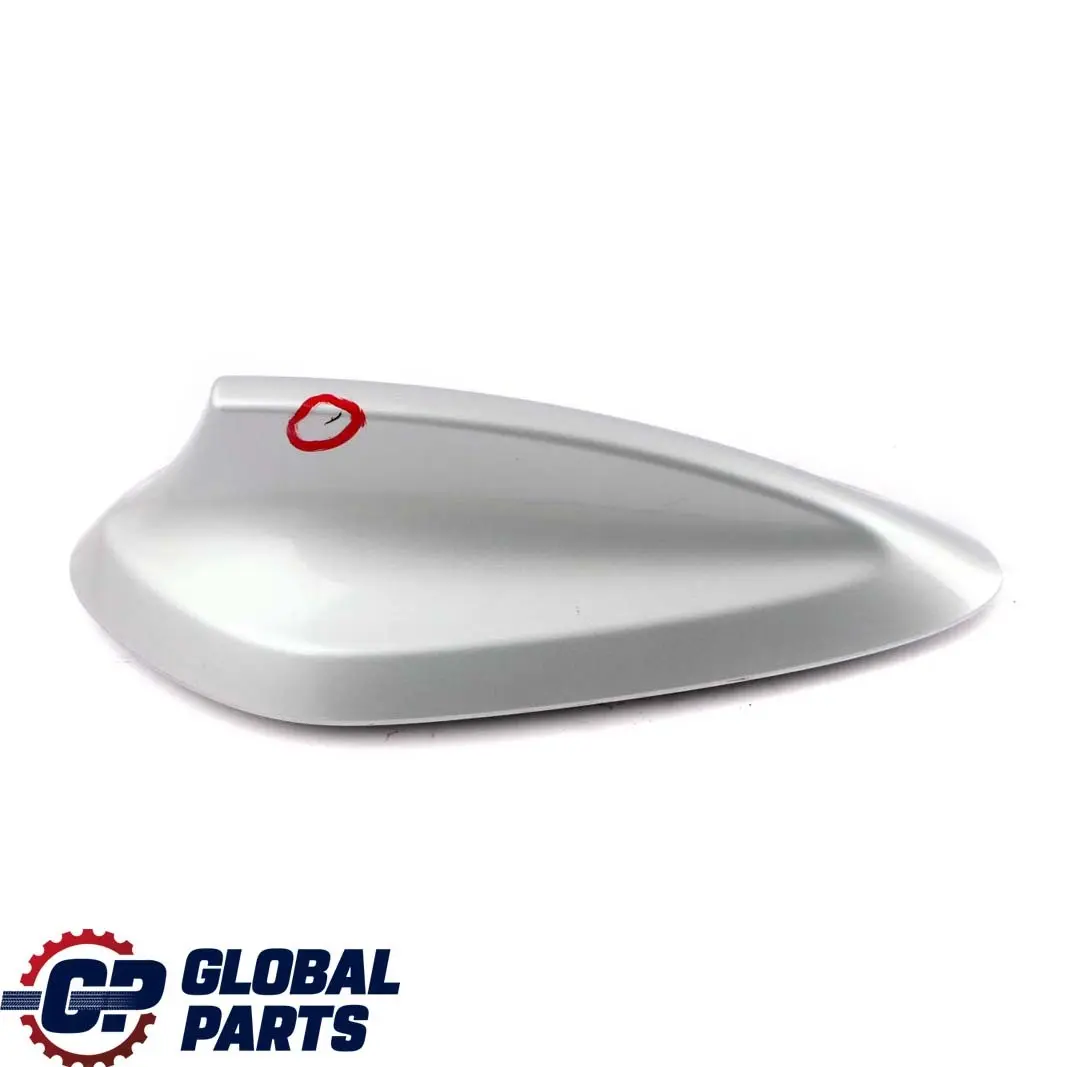 BMW F20 F21 F31 Alloggiamento vuoto Antenna sul tetto Glacier Silber Silver A83 - SKU 2218150-GSB - Numero di parte 2218150