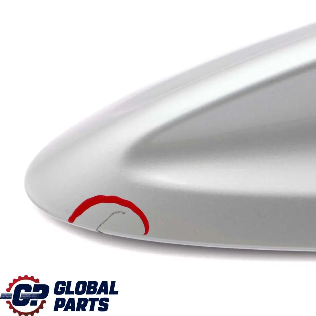 BMW F20 F21 F31 Alloggiamento vuoto Antenna sul tetto Glacier Silber Silver A83 - SKU 2218150-GSB - Numero di parte 2218150