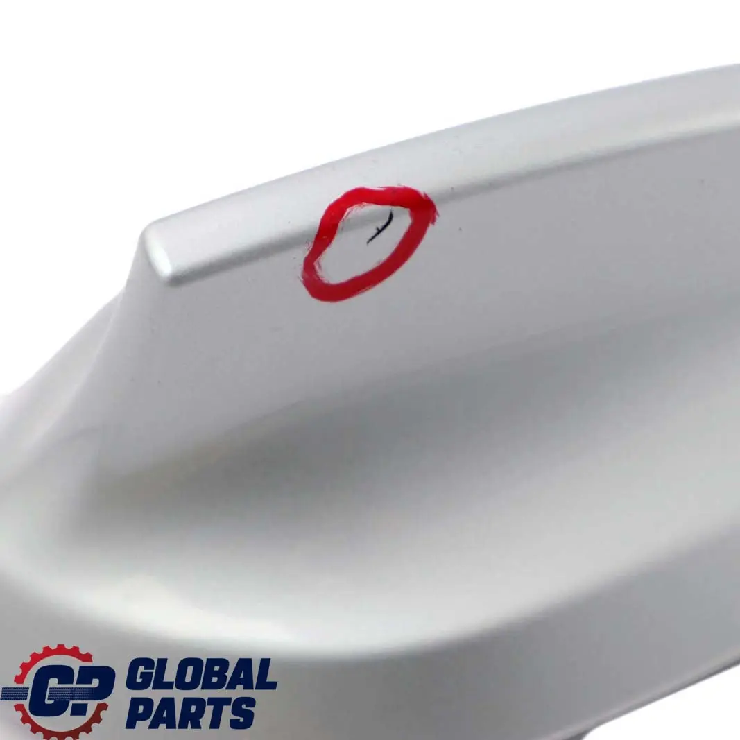 BMW F20 F21 F31 Alloggiamento vuoto Antenna sul tetto Glacier Silber Silver A83 - SKU 2218150-GSB - Numero di parte 2218150