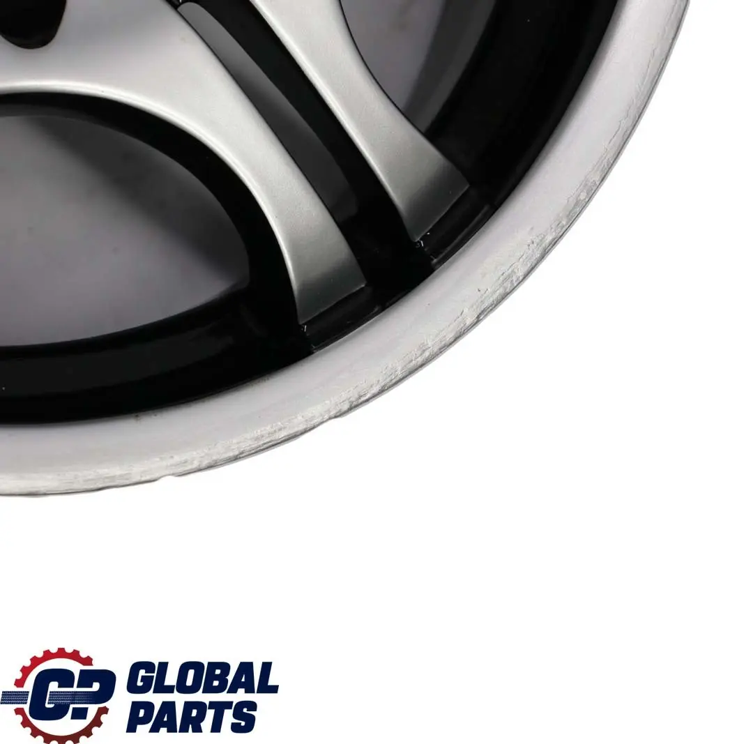 BMW E46 Komplett Set 4x Alufelge Alu Felgen 17" M Doppelspeiche 68 7,5J / 8,5J - SKU 2229135/2229180 SET - Teilenummer 2229135/2229180