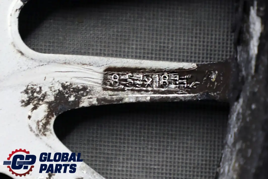 Alloy Rim V spoke 72 18" 8,5J ET:50 to BMW 3 Series E46 Black Rear Wheel with Part number 2229155 BMW 3 Series E46 Black Rear Wheel Alloy Rim V spoke 72 18" 8,5J ET:50 - SKU 2229155-2 - Part number 2229155