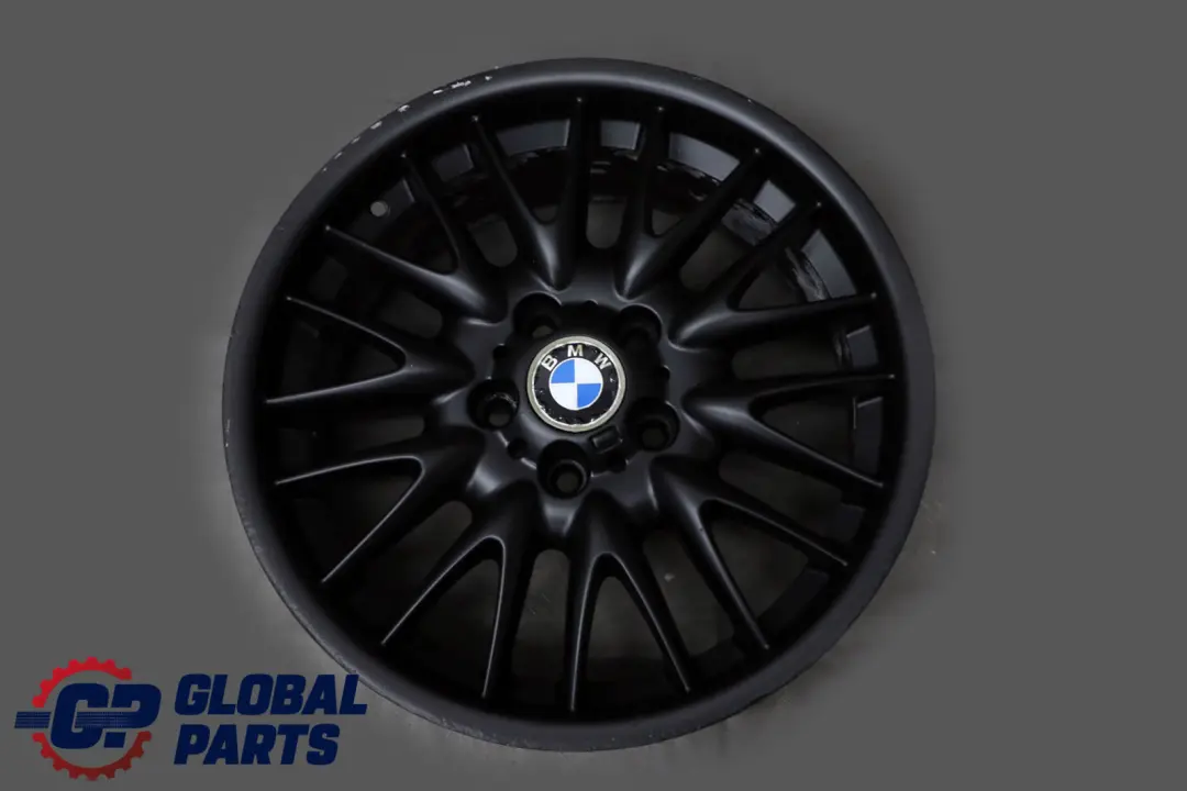 Alloy Rim V spoke 72 18" 8,5J ET:50 to BMW 3 Series E46 Black Rear Wheel with Part number 2229155 BMW 3 Series E46 Black Rear Wheel Alloy Rim V spoke 72 18" 8,5J ET:50 - SKU 2229155-2 - Part number 2229155
