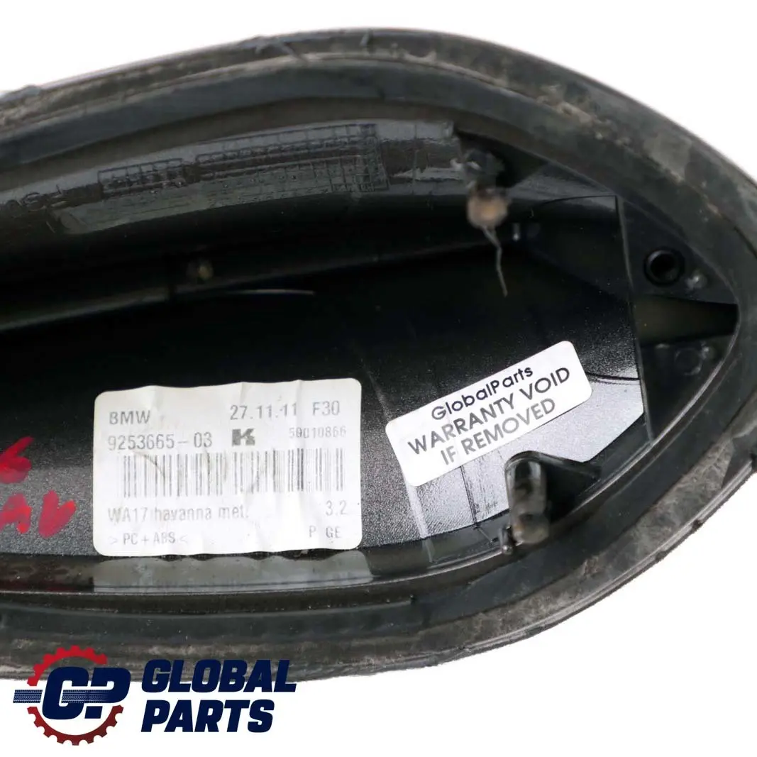 Roof Antenna Shark Fin Cover Havanna Brown Metallic- A17 to BMW 2 3 4 F22 F30 F32 with Part number 9253665 BMW 2 3 4 F22 F30 F32 Roof Antenna Shark Fin Cover Havanna Brown Metallic- A17 - SKU 2238586-HAV - Part number 9253665