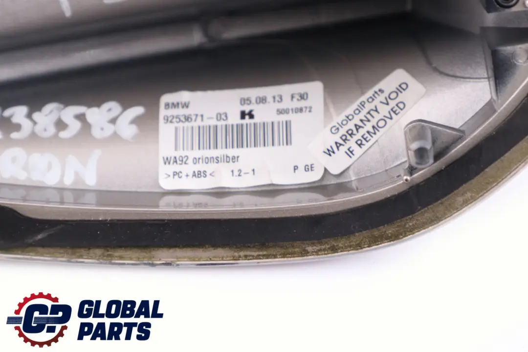 BMW F22 F30 F32 Tetto Antenna Squalo Fin Cover Orionsilber Metallic - SKU 2238586-ORION - Numero di parte 7269553