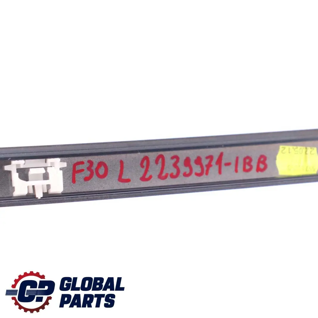 BMW F30 Modanatura tetto Ringhiera Gutter Trim Sinistra Imperial Blu Brillante - SKU 2239971-IBB - Numero di parte 2239971