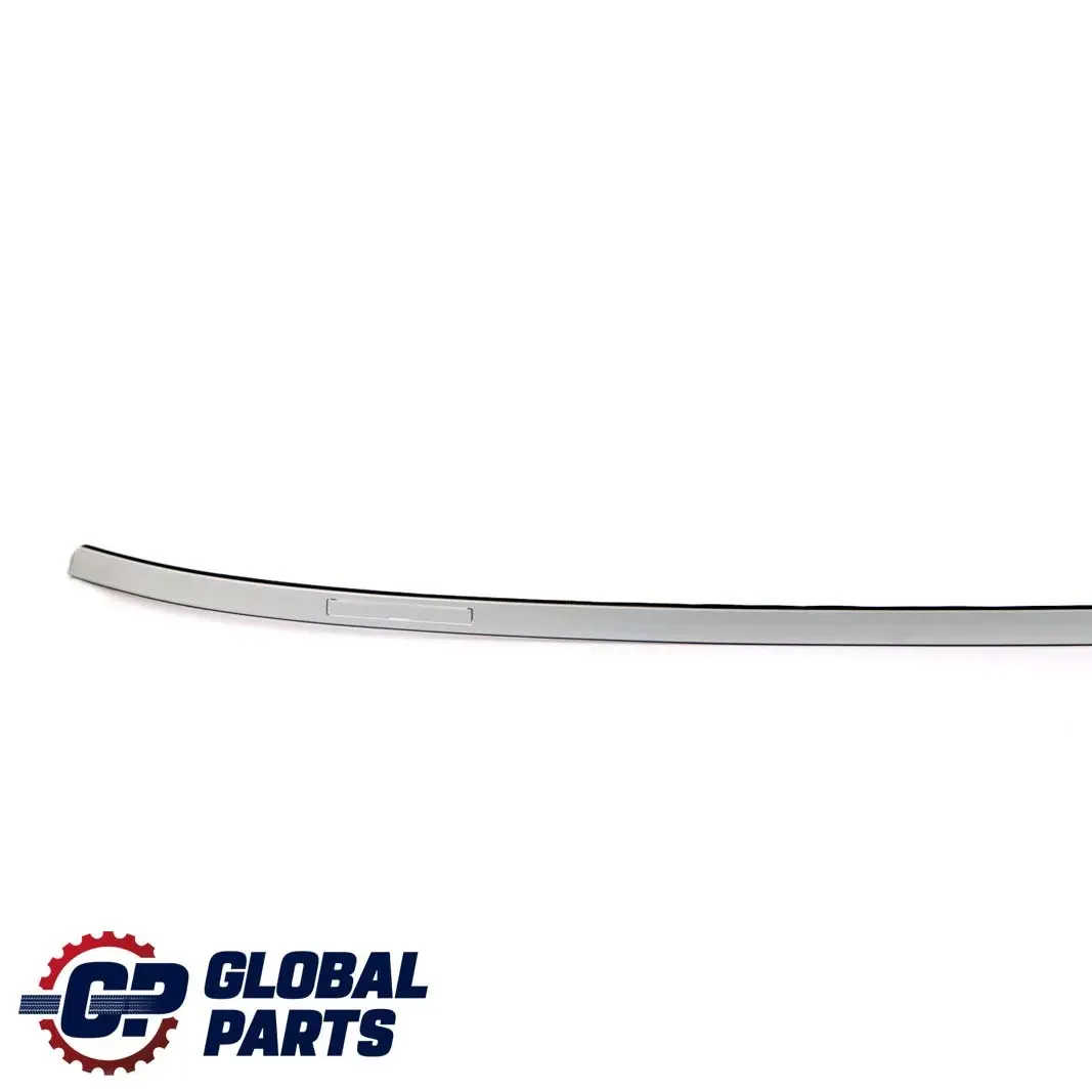 BMW F30 Techo Moldura Barandilla Canalón Trim Derecha O/S Glacier Silber Silver