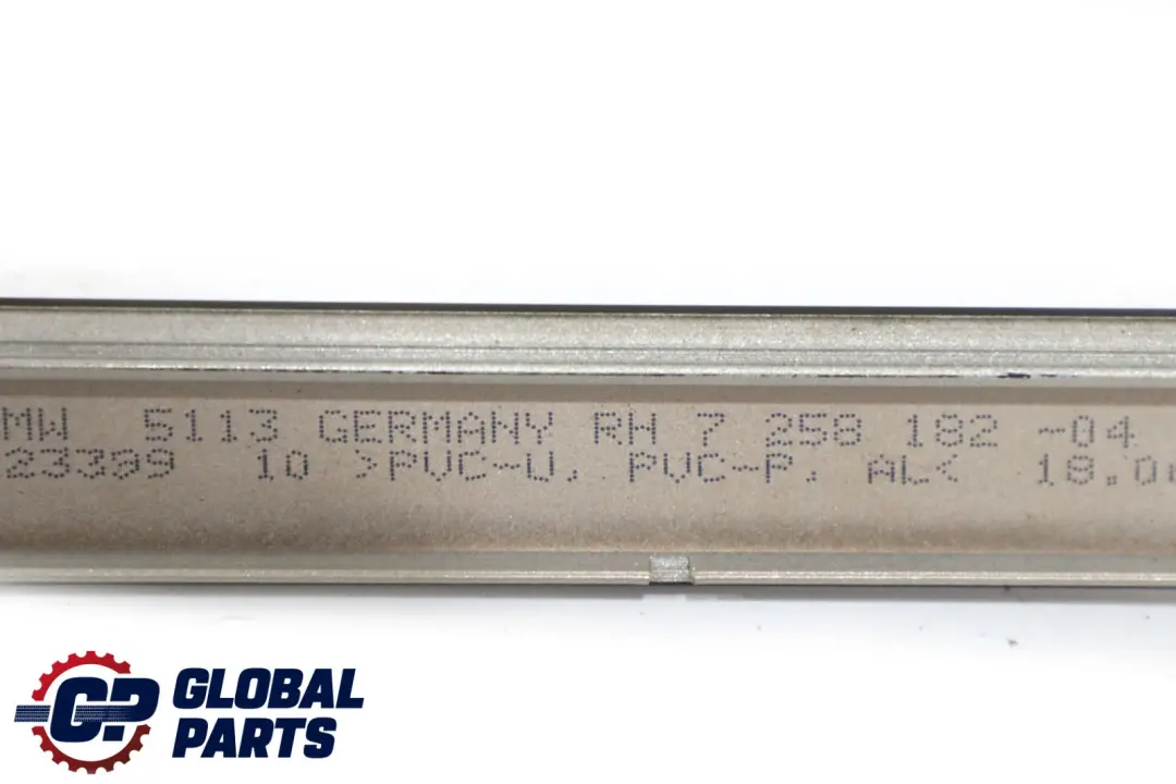 Roof Moulding Railing Gutter Trim Right O/S Orionsilber to BMW 3 Series F30 with Part number 2239973 BMW 3 Series F30 Roof Moulding Railing Gutter Trim Right O/S Orionsilber - SKU 2239973-ORION - Part number 2239973