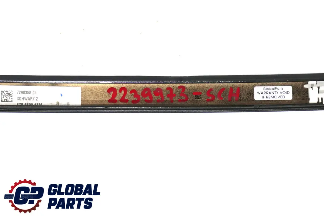 BMW F30 Dachleiste Reling Dachrinne Trim Rechts Schwarz 2 - 668 - SKU 2239973-SCH - Teilenummer 2239973