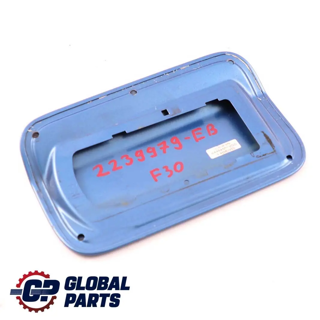 BMW 3 Series F30 F80 M3 Fuel Cover Fill In Flap Estorilblau Estoril Blue B45 - SKU 2239979-EB - Part number 2239979