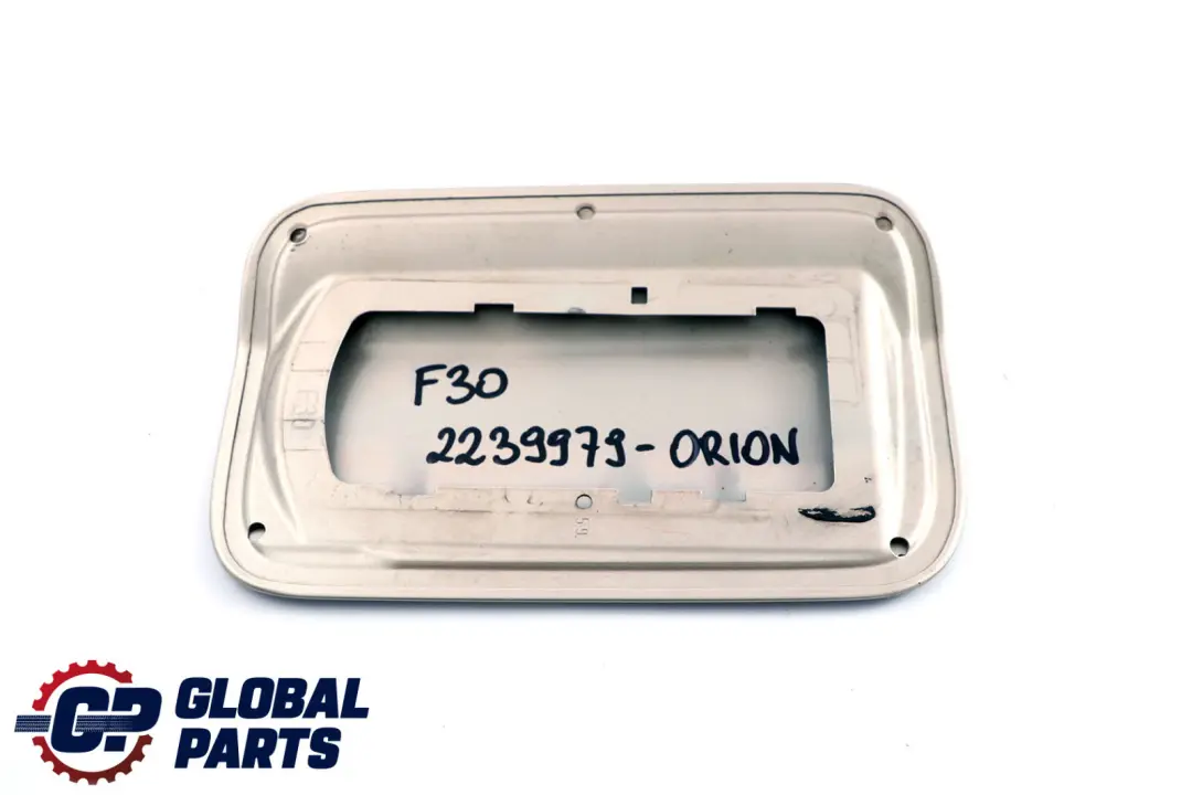 Fill In Flap Orionsilber Metallic to BMW 3 Series F30 F80 M3 Fuel Cover with Part number 2239979 BMW 3 Series F30 F80 M3 Fuel Cover Fill In Flap Orionsilber Metallic - SKU 2239979-ORION - Part number 2239979
