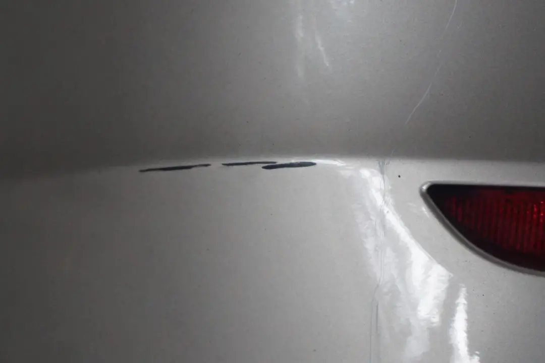 BMW 3 F30 Sport Line Rear Bumper Trim Panel PDC Orionsilber Orion Silver - A92 - SKU 2239993-ORION - Part number 2239993