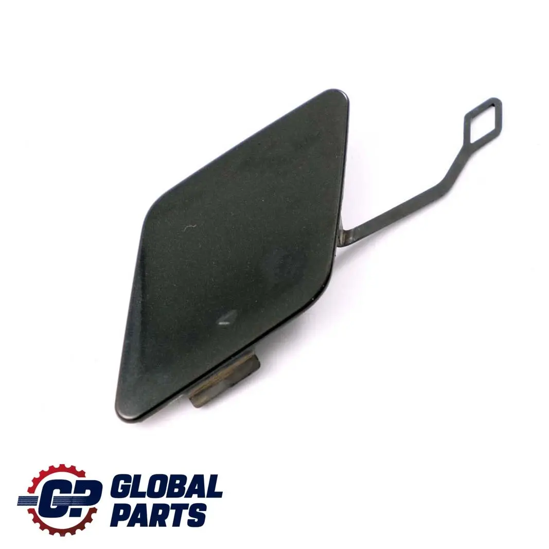 BMW F30 Flap Ojo de remolque parachoques trasero Black Sapphire - 475 - SKU 2240007-BS - Número de pieza 7301464