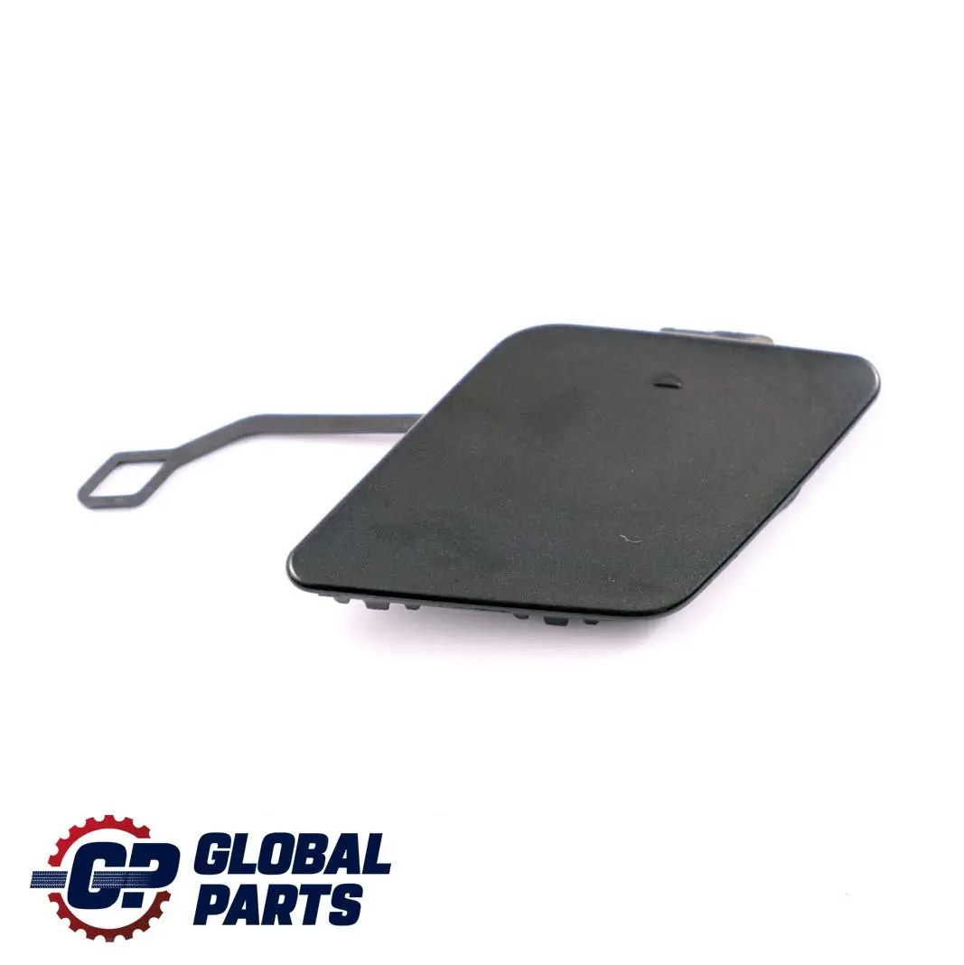 Flap Towing Eye Rear Bumper Black Sapphire Metallic - 475 to BMW F30 with Part number 7301464 BMW F30 Flap Towing Eye Rear Bumper Black Sapphire Metallic - 475 - SKU 2240007-BS - Part number 7301464