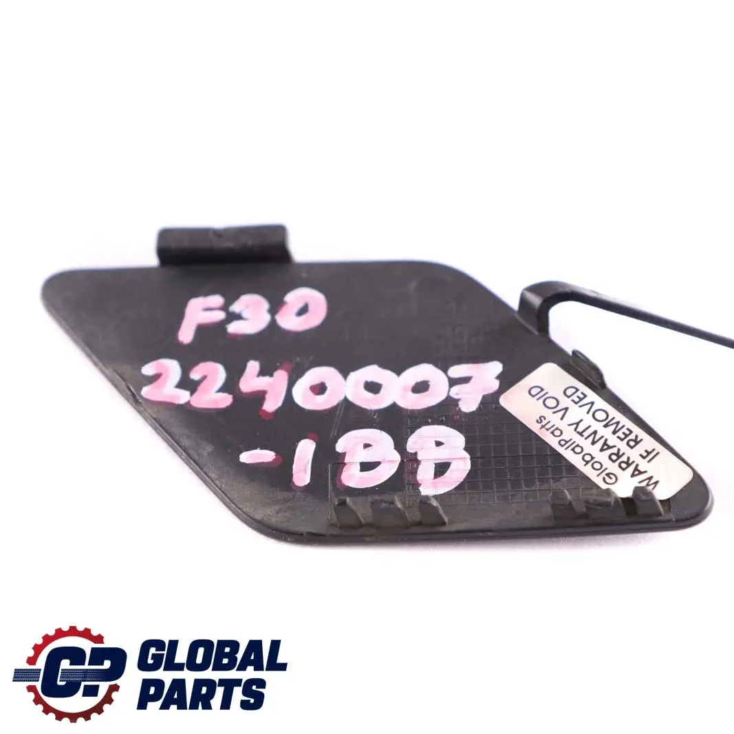 Flap Towing Eye Rear Bumper Imperial Blau Brillant Blue 7301464 to BMW 3 F30 with Part number 2240007 BMW 3 F30 Flap Towing Eye Rear Bumper Imperial Blau Brillant Blue 7301464 - SKU 2240007-IBB - Part number 2240007