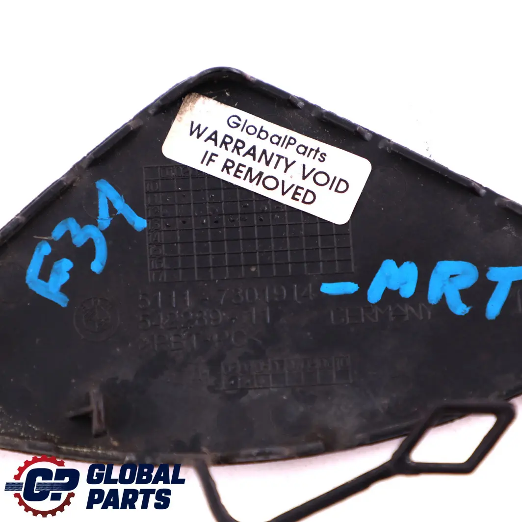  Bumper Towing Eye BMW F30 F31 Flap Rear Melbourne Red Metallic - A75 7301914 - SKU 2240175-MRT - Part number 2240175