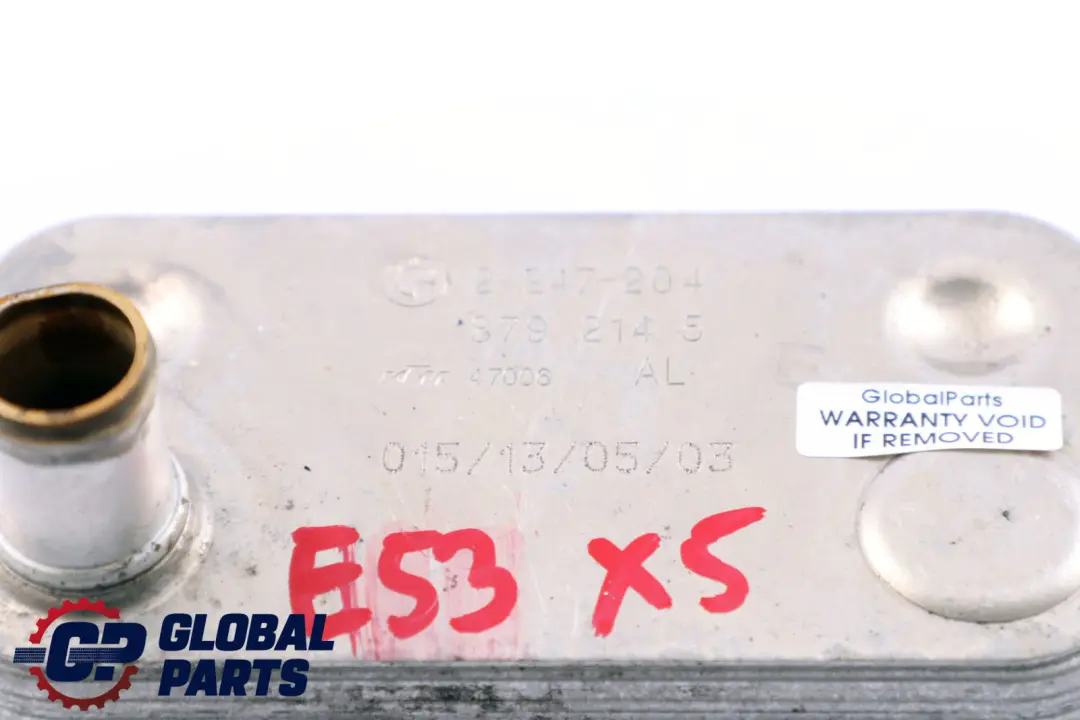 Gearbox Oil Cooler Heat Exchanger to BMW 3 X5 Series E46 E53 Auto with Part number 2247204 BMW 3 X5 Series E46 E53 Auto Gearbox Oil Cooler Heat Exchanger - SKU 2247204 - Part number 2247204