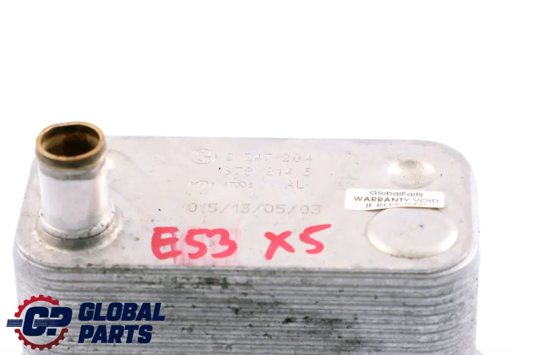Gearbox Oil Cooler Heat Exchanger to BMW 3 X5 Series E46 E53 Auto with Part number 2247204 BMW 3 X5 Series E46 E53 Auto Gearbox Oil Cooler Heat Exchanger - SKU 2247204 - Part number 2247204