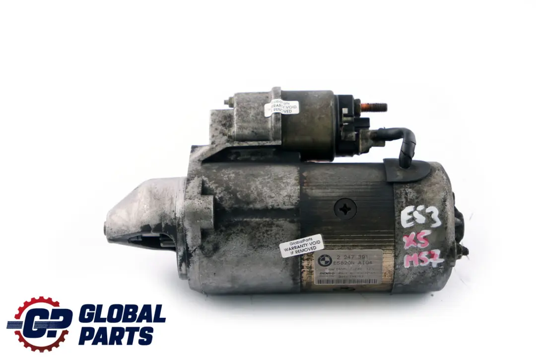BMW E53 M57 3.0d Diesel Motor De arranque - SKU 2247391 - Número de pieza 2247391