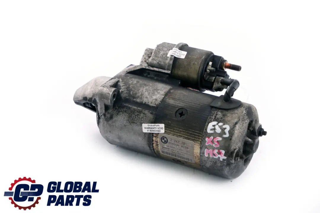 M57 3.0d Diesel Engine Starter Motor to BMW X5 Series E53 with Part number 2247391 BMW X5 Series E53 M57 3.0d Diesel Engine Starter Motor - SKU 2247391 - Part number 2247391
