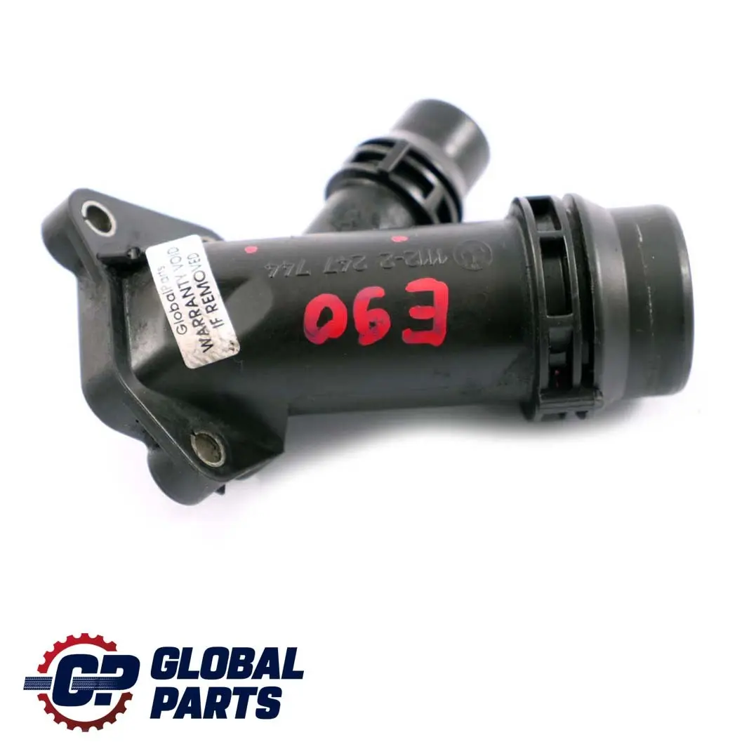  Water Pump Flange BMW E60 E87 E90 Thermostat Connector Pipe Hose - SKU 2247744 - Part number 11122247744