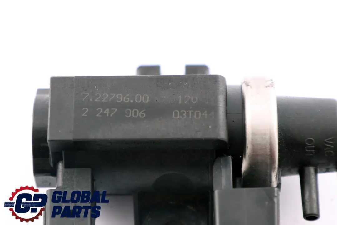  Vacuum Valve BMW E60 X5 E70 E87 E90 E91 Pressure Converter Valve - SKU 2247906 - Part number 2247906