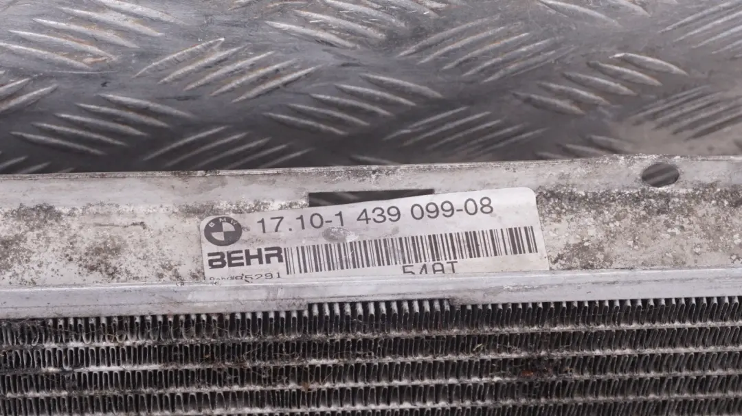 BMW X5 Series E53 3.0d 3.0i Engine Cooling Radiator Manual Transmission - SKU 2248723 - Part number 1439099