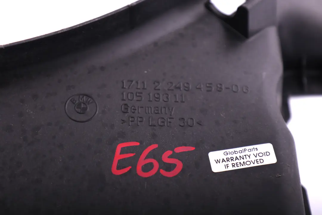 Radiator Cover BMW E65 E66 730d M57N2 Shroud Fan Engine Cooling to with Part number 2249458 Radiator Cover BMW E65 E66 730d M57N2 Shroud Fan Engine Cooling - SKU 2249458 - Part number 2249458