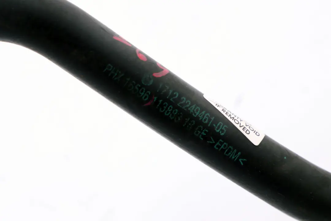 BMW 7 Series E65 M57N 730d Engine Cooling Radiator Coolant Water Hose - SKU 2249461 - Part number 2249461