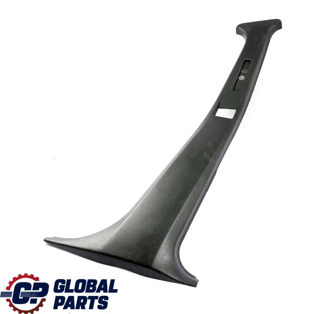 BMW 3 E36 Saloon Touring B-Pillar Column Trim Panel Cover Right O/S Black - SKU 2257924 - Part number 2257924