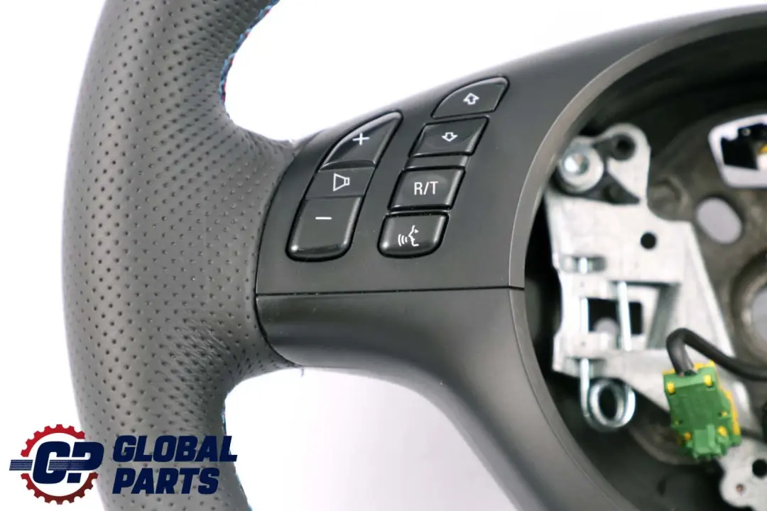 BMW 3 Series E46 NEW Leather M-Sport Thick Steering Wheel M-tricolored Threads - SKU 2282022-1 - Part number 2282022