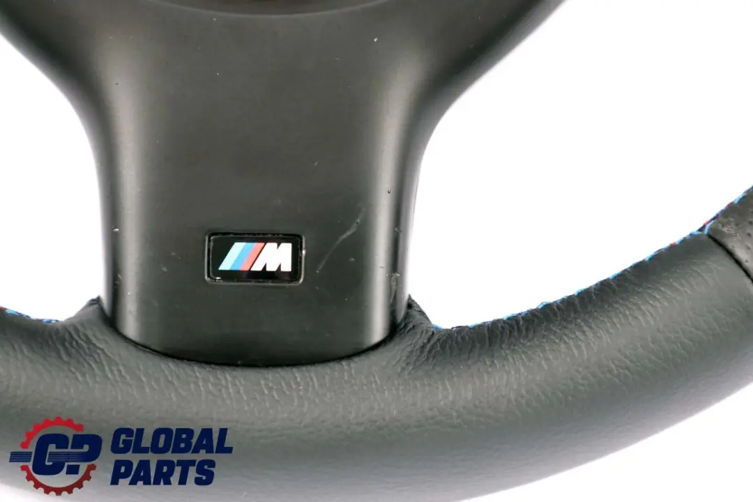 BMW 3 Series E46 NEW Leather M-Sport Thick Steering Wheel M-tricolored Threads - SKU 2282022-1 - Part number 2282022
