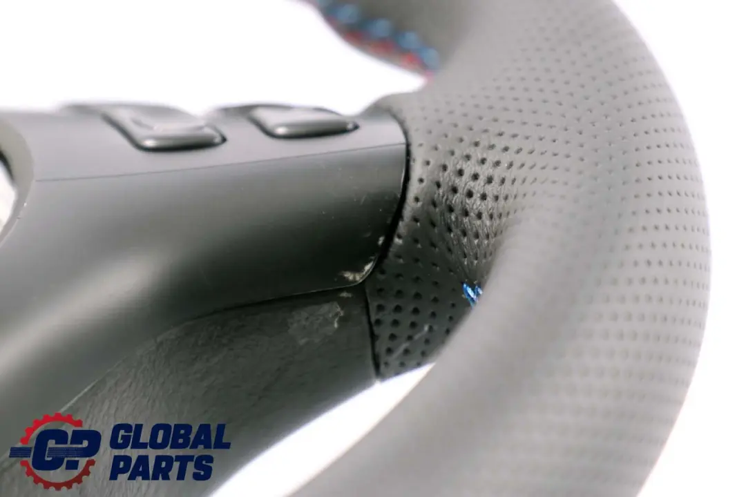 BMW 3 Series E46 NEW Leather M-Sport Thick Steering Wheel M-tricolored Threads - SKU 2282022-1 - Part number 2282022