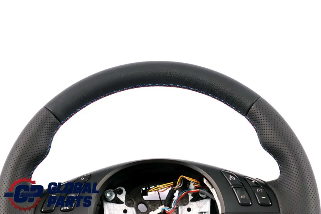 Leather M-Sport Thick Steering Wheel M-tricolored Threads to BMW 3 Series E46 NEW with Part number 2282022 BMW 3 Series E46 NEW Leather M-Sport Thick Steering Wheel M-tricolored Threads - SKU 2282022-1 - Part number 2282022