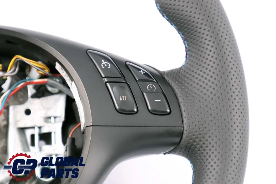 BMW 3 Series E46 NEW Leather M-Sport Thick Steering Wheel M-tricolored Threads - SKU 2282022-1 - Part number 2282022