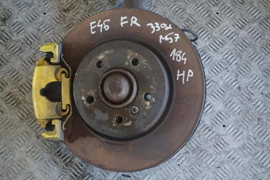 BMW 3 E46 Saloon 330d M57 M Sport Front Right O/S Suspension Leg Brake Disc - SKU 2282460 - Part number 2282460