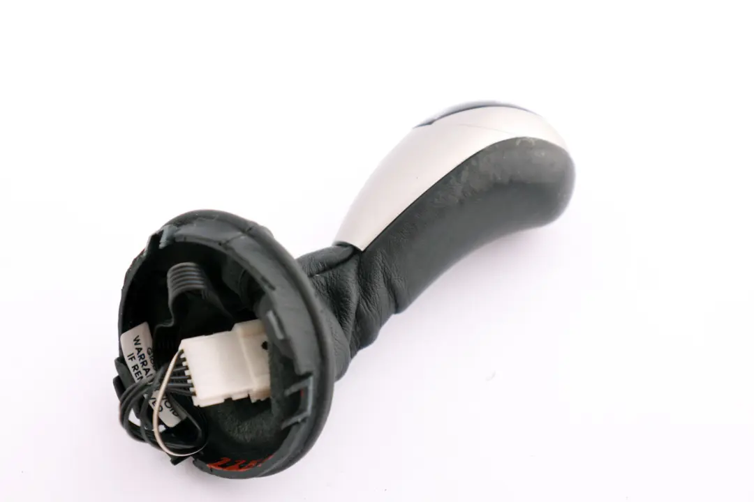 Schaltung Wählhebelgriff Leder Schwarz für BMW 5 6 er 1 E60 E61N E63 mit Teilenummer 2282750 BMW 5 6 er 1 E60 E61N E63 Schaltung Wählhebelgriff Leder Schwarz - SKU 2282750-1 - Teilenummer 2282750