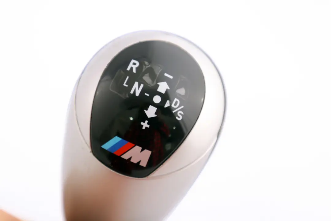 BMW 5 6 Series 1 E60 E61N E63 Leather Ring Gear Shift Knob Lever Grip - SKU 2282750-1 - Part number 2282750