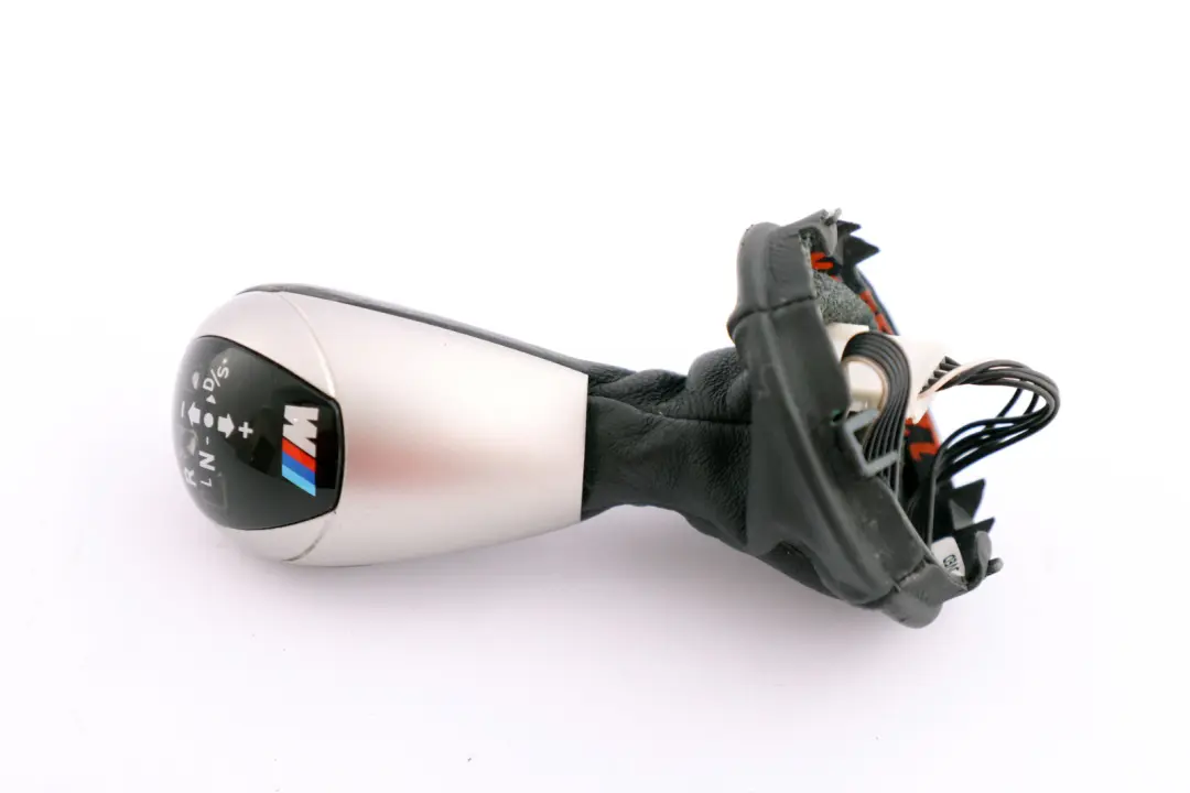 BMW 5 6 er 1 E60 E61N E63 Schaltung Wählhebelgriff Leder Schwarz - SKU 2282750-1 - Teilenummer 2282750